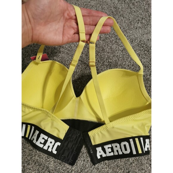Aeropostale Convertible Yellow Bra Size 36 C Wireless - Picture 6 of 7